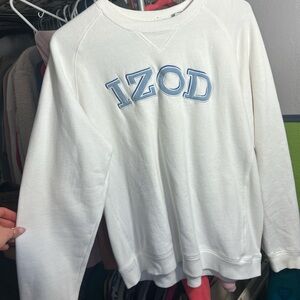 Izod vintage Ivory Golf Pullover